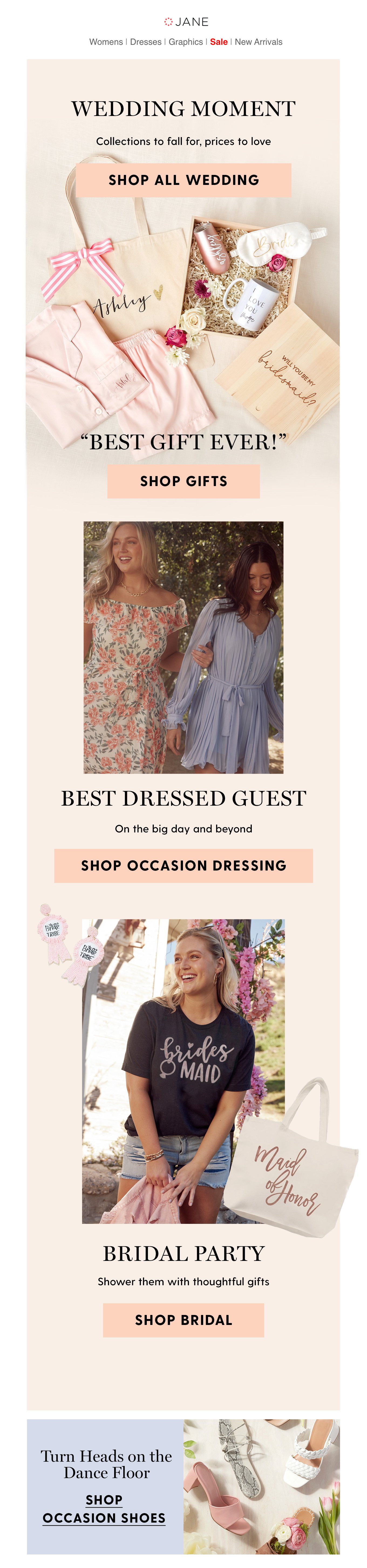 Wedding Email Design, project image 1 of 1
